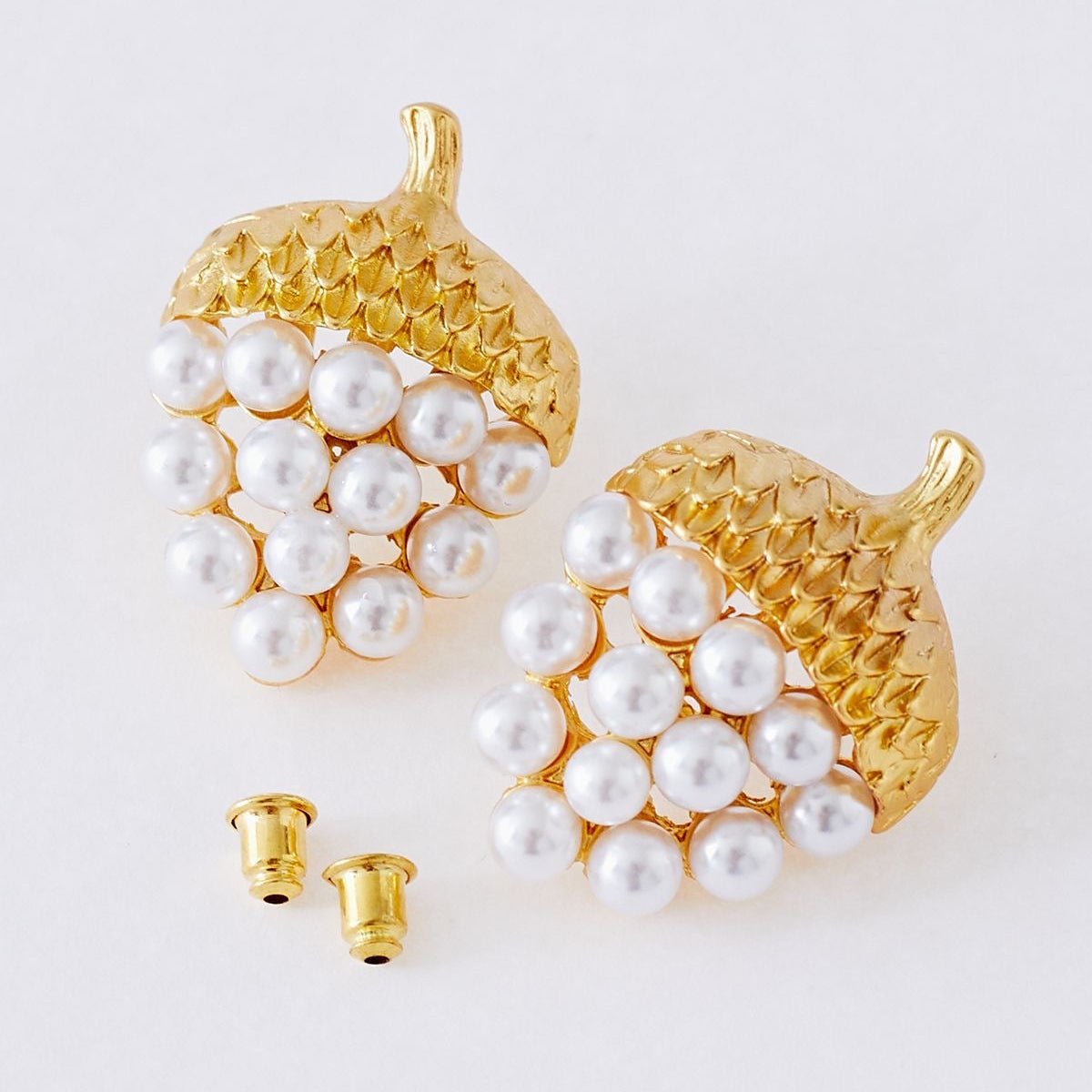 Boucles d’oreilles Noisette
