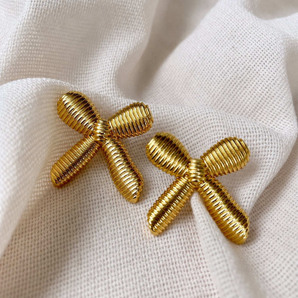 Boucles d’oreilles Nœud