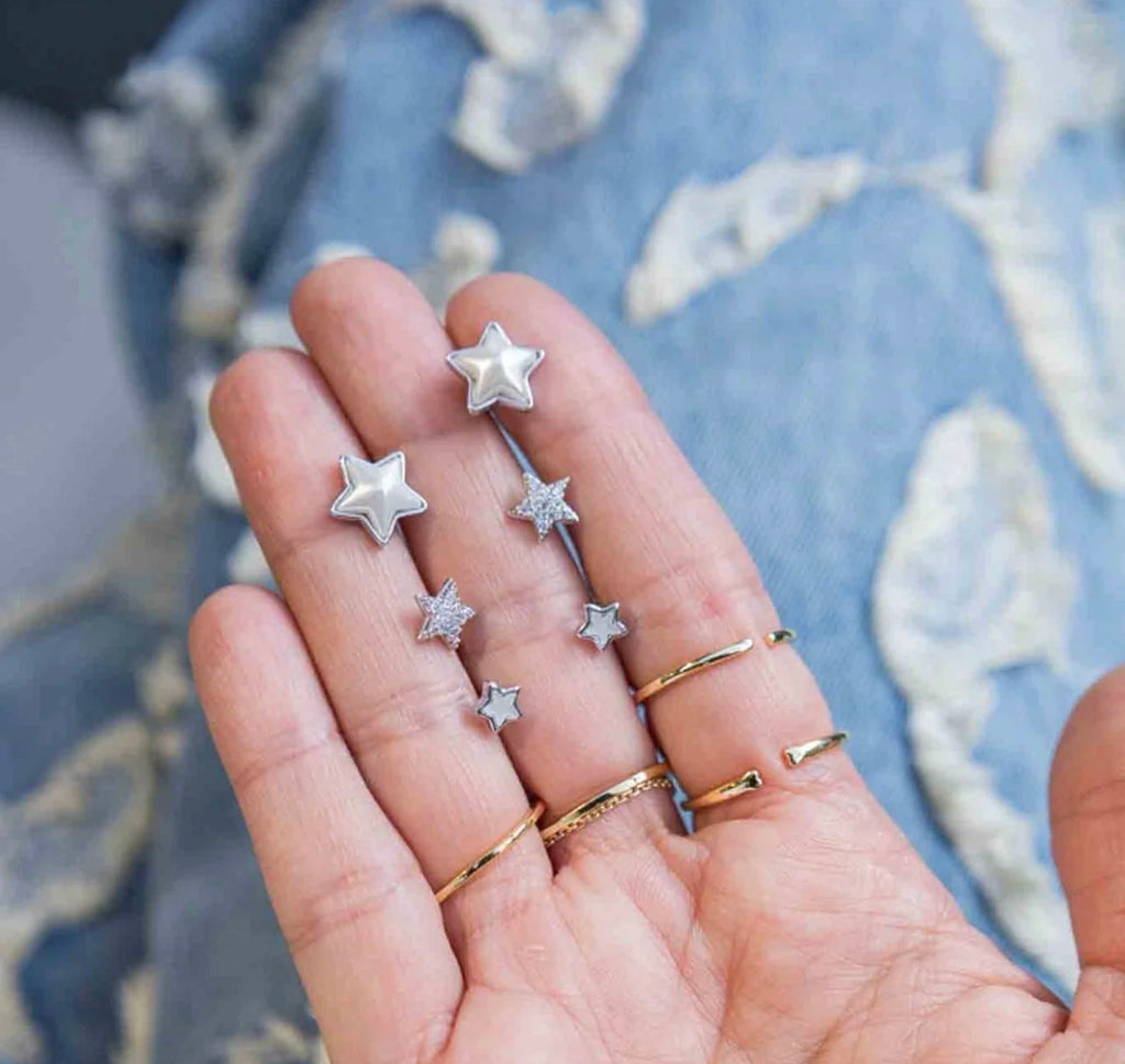 Boucles d'oreilles Star