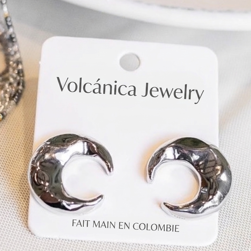 Boucles d'oreilles Moon