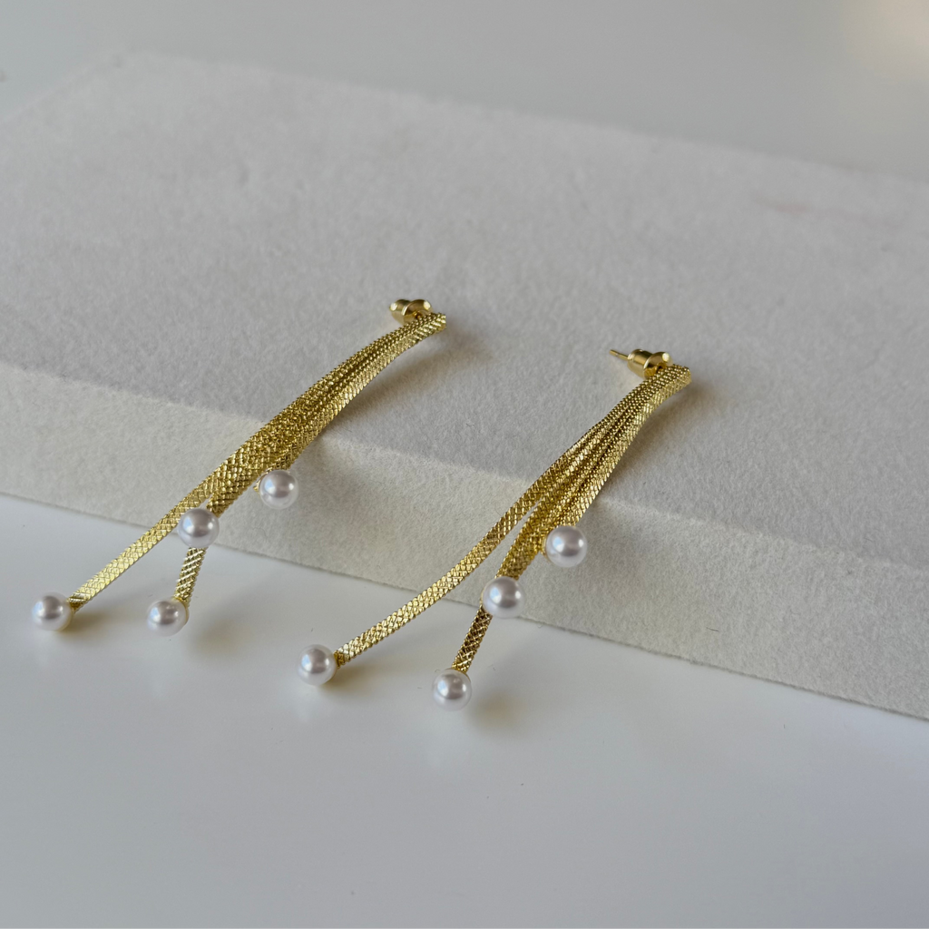 Boucles d'oreilles Perlas