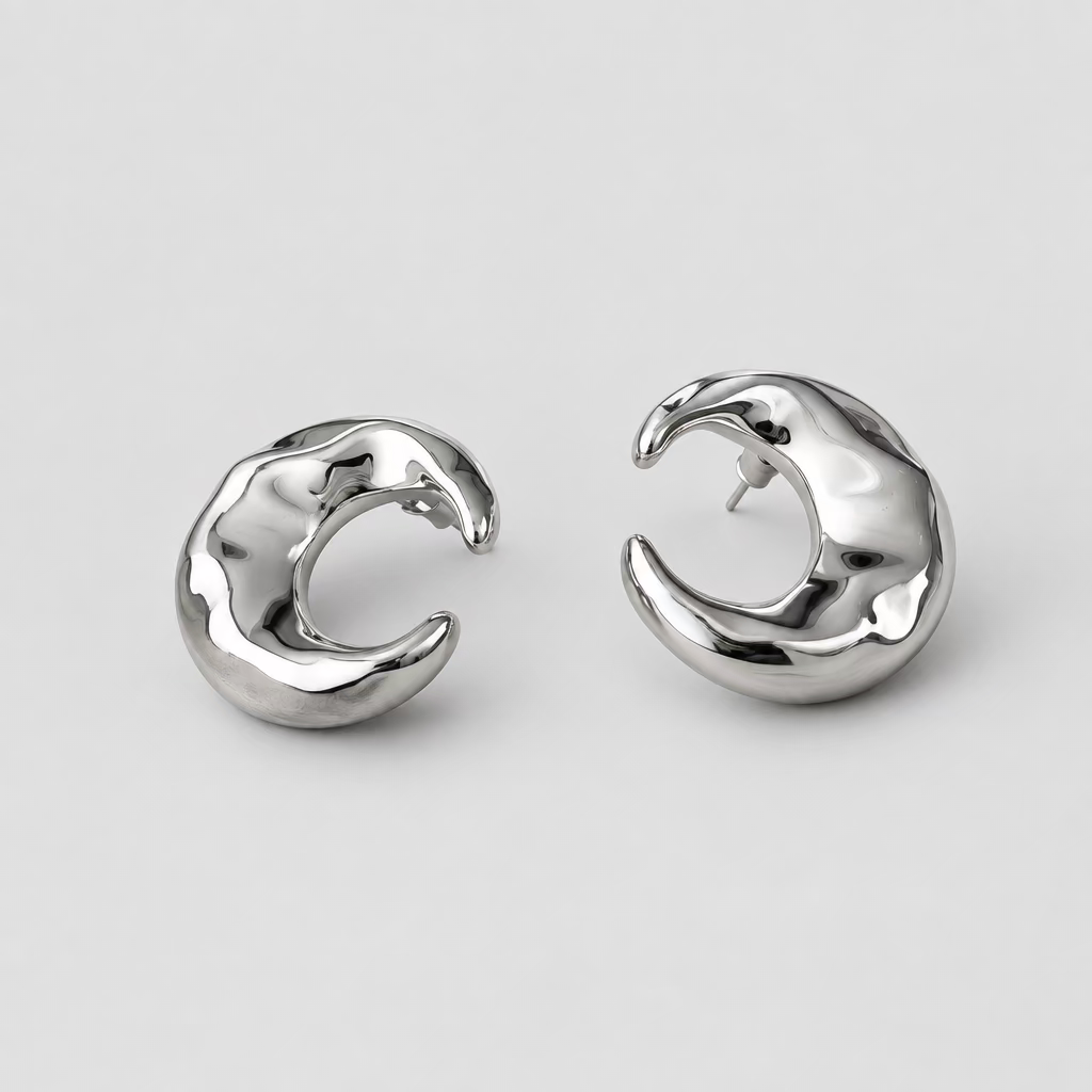 Boucles d'oreilles Moon