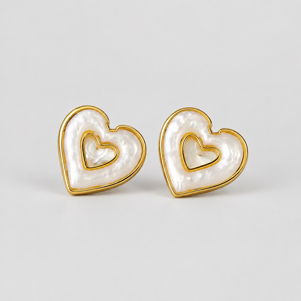 Boucles d'oreilles Corazon