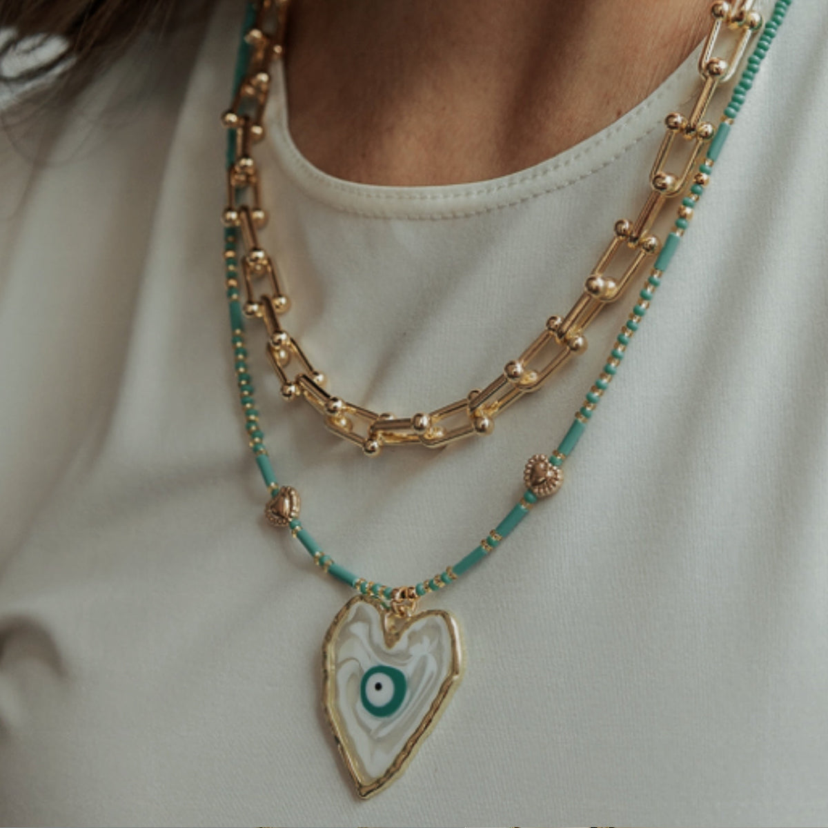 Collier Turquesa